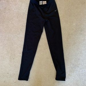Black long underwear Nike